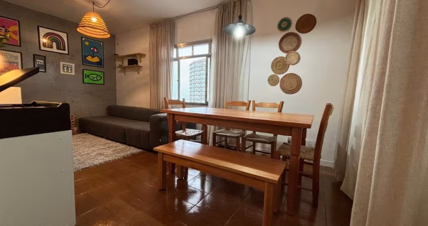 Apartamento vista mar 2 dormitorios + dependência