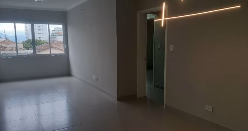 Lindo apartamento 3 dormitórios + dependência completa em santos