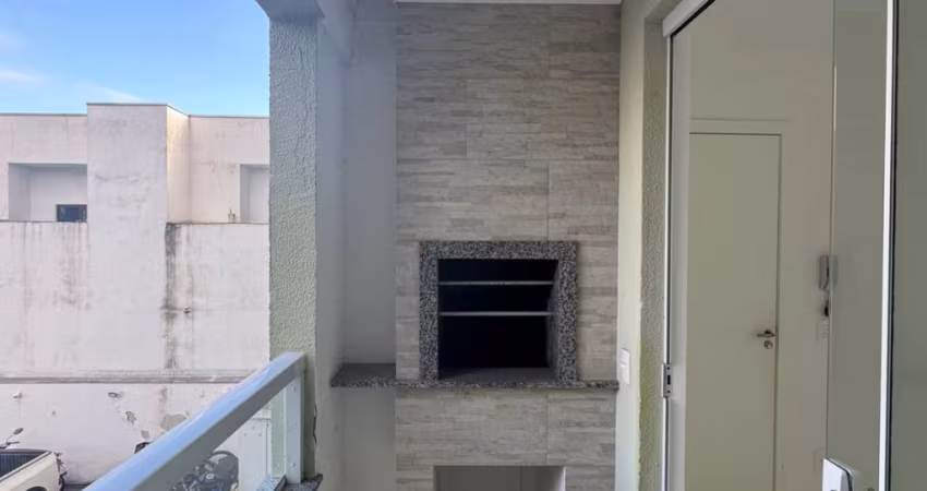 lindo apartamento , 2 dormitórios e sacada com churrasqueira .