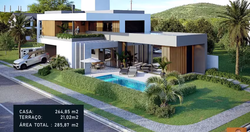 Belíssima casa  para venda tem 319 metros quadrados com 3 quartos  - camboriú - sc