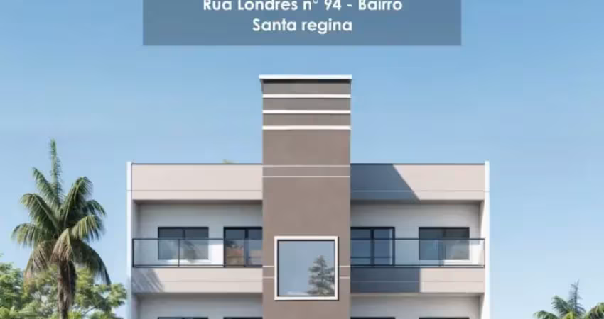Excelente apartamento no bairro santa regina com 2 quartos!