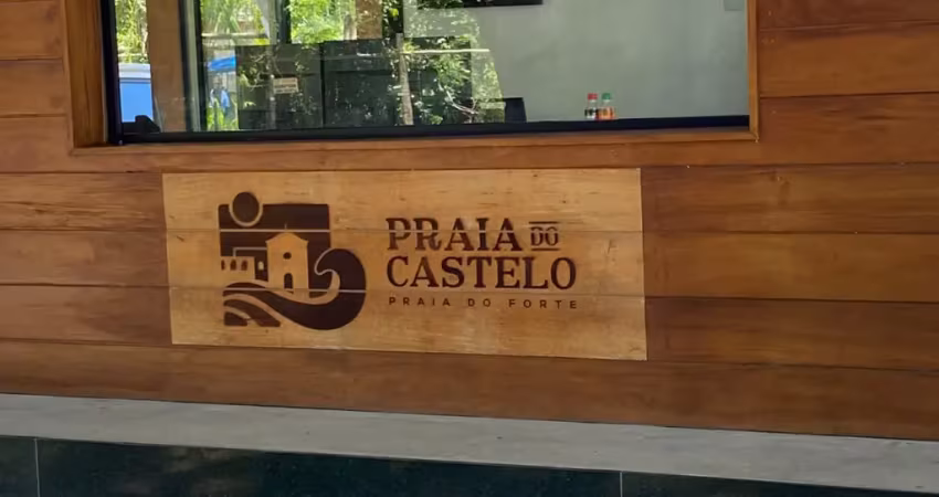Lote de 700m2 no condomínio praia do castelo- praia do forte