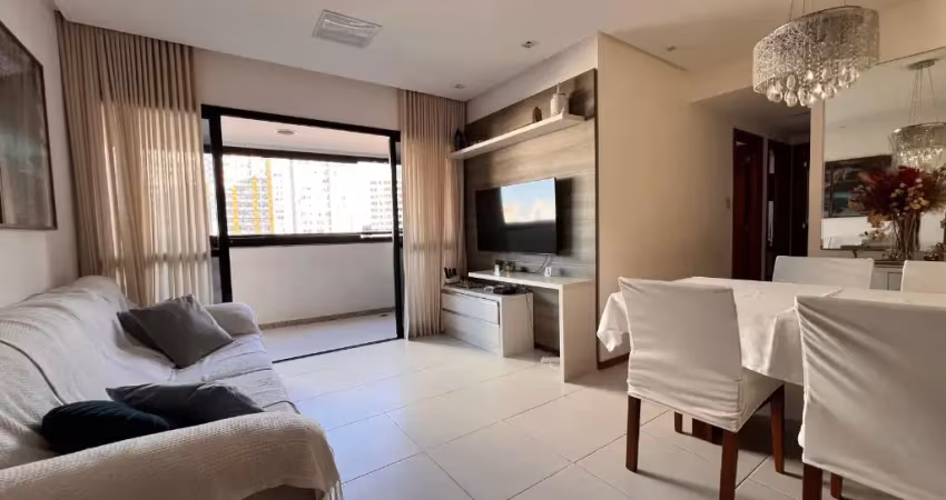 Excelente apartamento 85m2 | 03 quartos | pituba | uma suíte