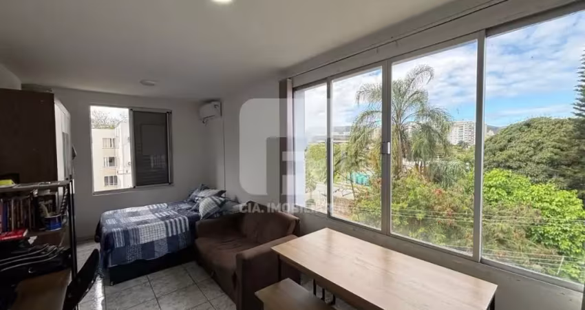 Studio à venda no itacorubi, florianópolis, pronto para morar ou alugar