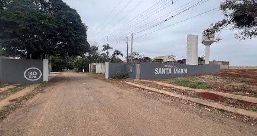 Chácara à venda em maringá, condomínio santa maria, com 1 quarto, com 1000 m²