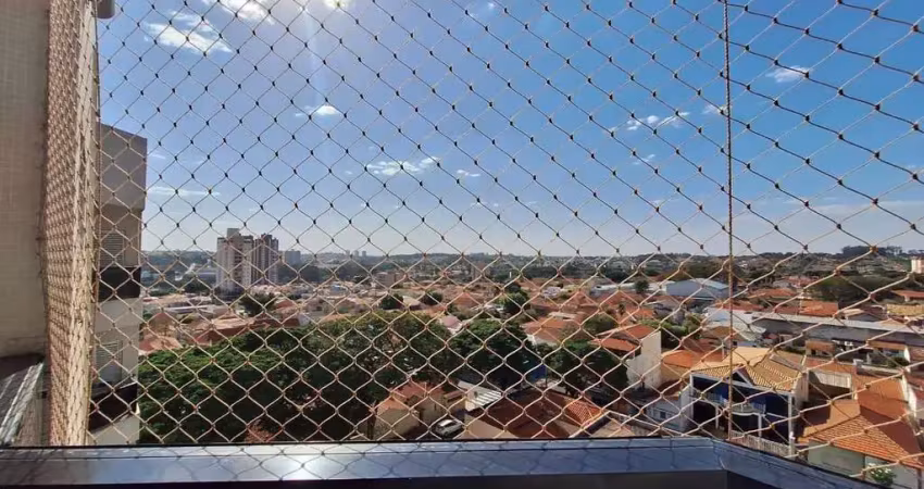 Apartamento à venda no centro de indaiatuba-sp: 3 quartos, 1 suíte, 2 salas, 1 vaga de garagem - 124m² de área