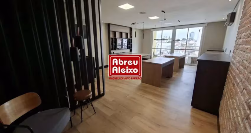Jardim analia franco - sala comercial com 50 m² uteis - mobiliada e decorada - pronta para trabalhar !!