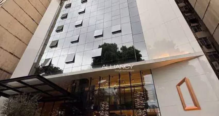 Sala no ed. quadra braz com 33.85 m² para locação, nazaré