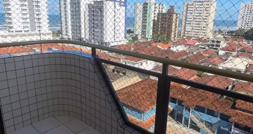 Apartamento vista mar de todas as janelas e lazer completo