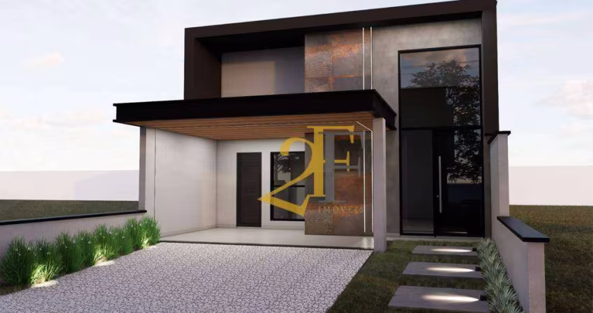 Casa com 3 dormitórios à venda, 174 m² por R$ 980.000,00 - Vila Monte Alegre IV - Paulínia/SP