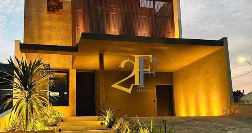Casa com 3 dormitórios à venda, 185 m² por R$ 1.480.000 - Parque Brasil 500 - Paulínia/SP