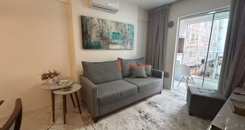 Apartamento mobiliado 1 suíte + 1 dormitório, morretes, itapema - sc