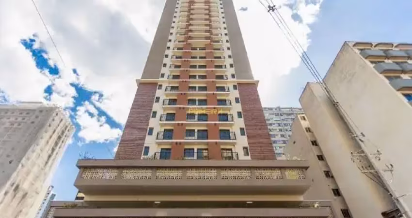 Apartamento studio  no centro de curitiba  alto padrão e  rentabilidade