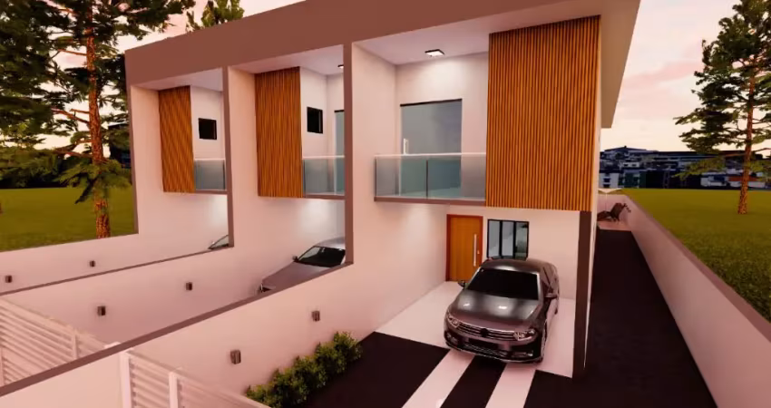 Sobrado com 01 suite + 02 dorm., floresta joinville