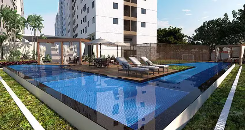 O seu condomínio clube da Imbiribeira! Área de Lazer Completa- 3 quartos