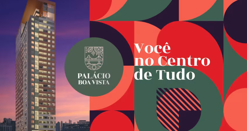 Otima oportunidade apartamento no palacio boa  vista com 45m² a venda por 450.000,00