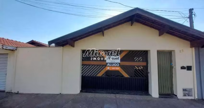 Casa, para aluguel, 3 quartos, dois córregos - piracicaba
