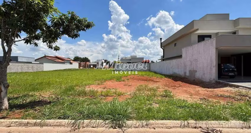 Terreno em condomínio, à venda, residencial novo campestre, campestre - piracicaba