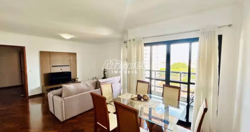 Apartamento, à venda, 3 quartos, condomínio edifício las vegas, centro - piracicaba