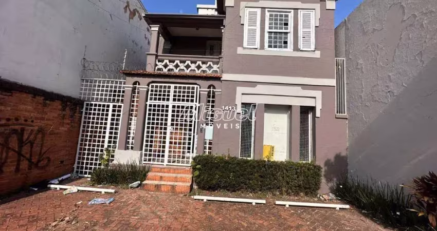 Casa comercial, para aluguel, 4 quartos, centro - piracicaba