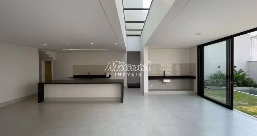 Casa em condomínio, à venda, 3 quartos, condomínio residencial soleil			, ondas - piracicaba