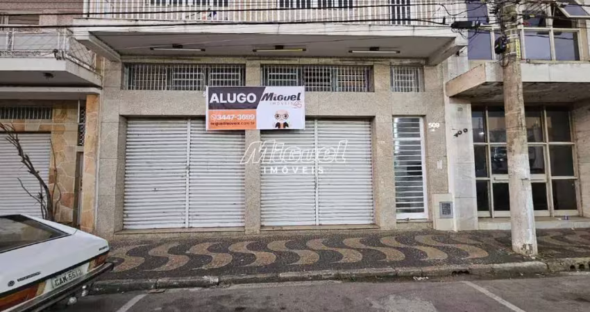 Salão comercial, para aluguel, área 240,00 m² - centro - capivari - sp