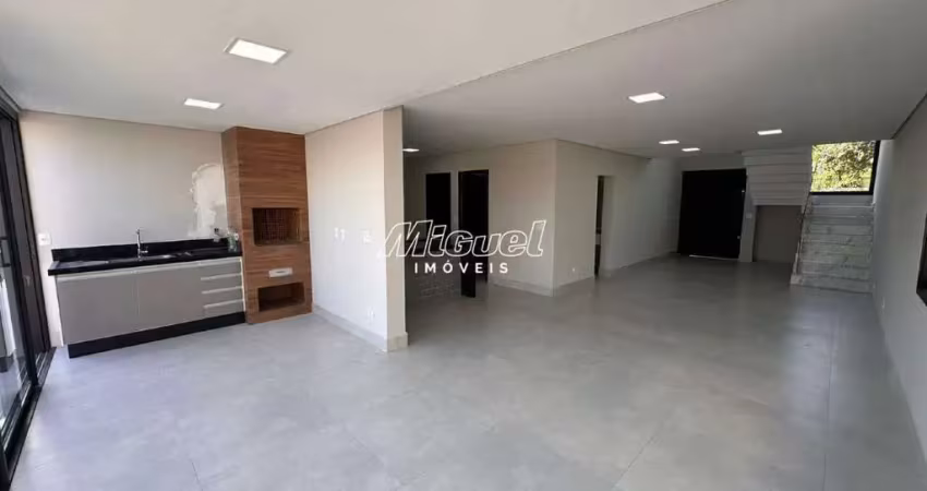 Casa em condomínio, para aluguel, 3 quartos, residencial villa d'aquila, santa rosa ipês - piracicaba