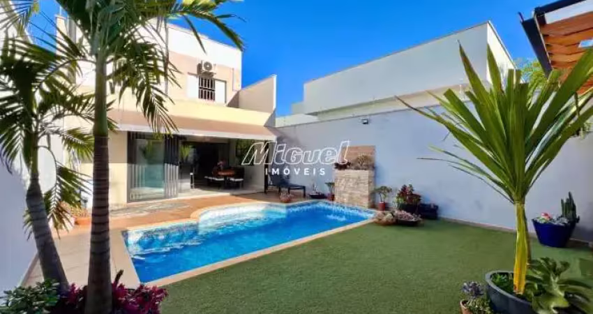 Casa, para aluguel, 3 quartos, residencial serra verde - piracicaba