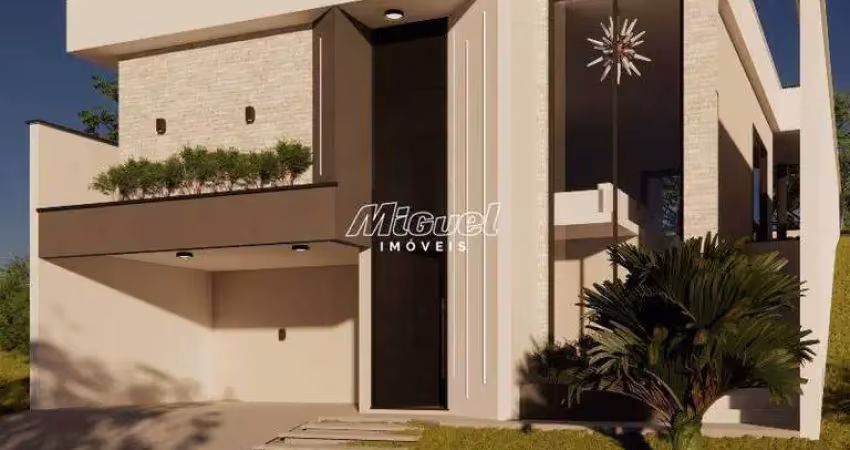 Casa em condomínio, à venda, 3 quartos, residencial villa d'aquila, santa rosa - piracicaba