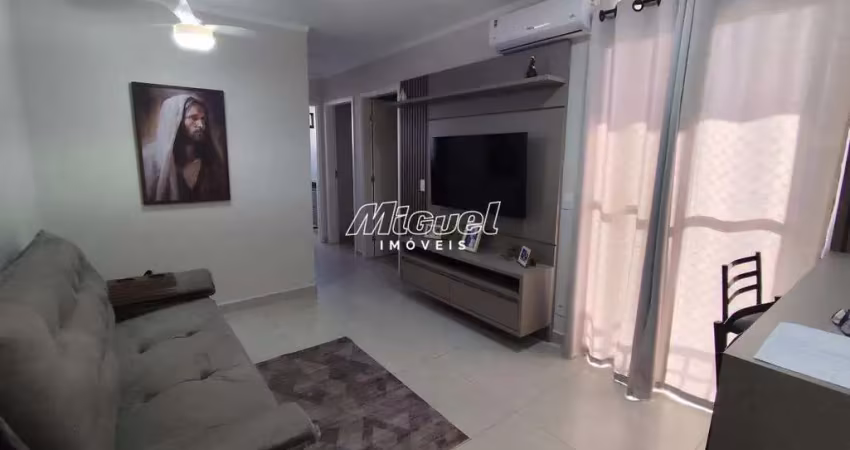 Apartamento, à venda, 2 quartos, condomínio residencial top life ii, jardim abaeté - piracicaba