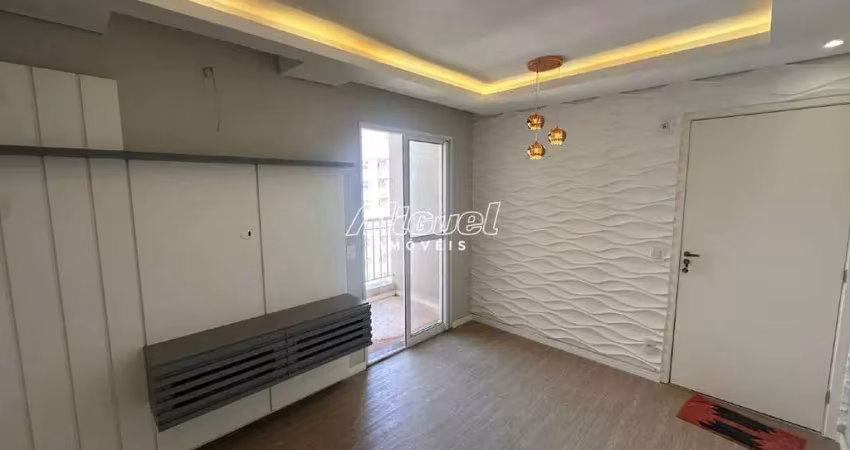 Apartamento, para aluguel, 2 quartos, condomínio residencial top life ii, jardim abaeté - piracicaba