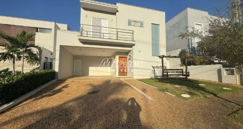 Casa em condomínio, para aluguel, 4 quartos, residencial reserva do engenho, loteamento residencial reserva do engenho - piracicaba
