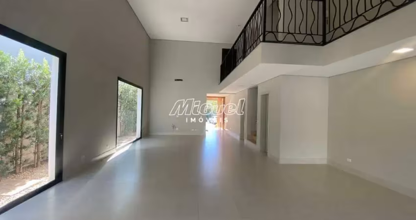 Casa em condomínio, à venda, 4 quartos, residencial reserva do engenho, chácara nazareth ii - piracicaba