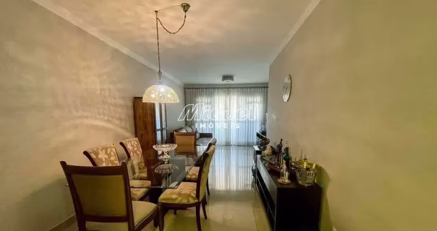 Apartamento, à venda, 3 quartos, condomínio edifício ouro preto, cidade alta - piracicaba
