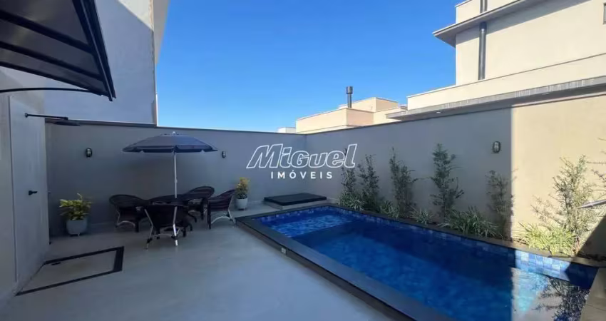 Casa em condomínio, à venda, 3 quartos, residencial agape, campestre - piracicaba