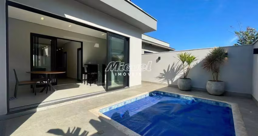 Casa em condomínio, à venda, 4 quartos, residencial villa d'aquila, res. jequitibá - piracicaba