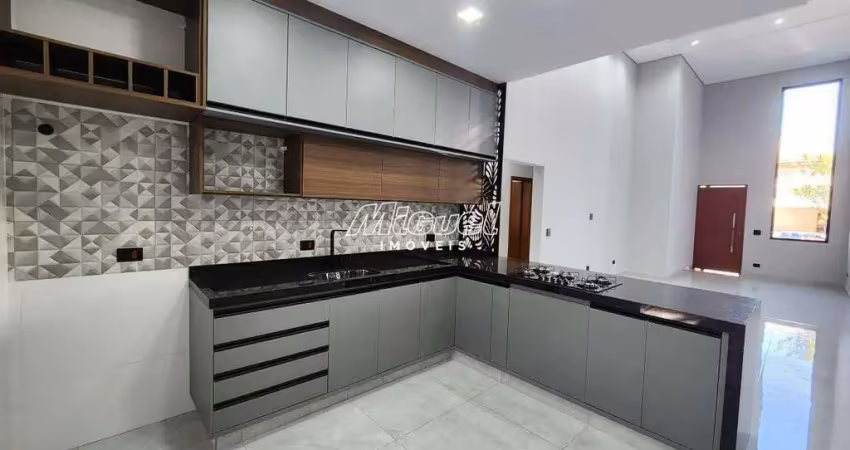 Casa em condomínio, à venda, 3 quartos, condomínio villagio clotilde brossi, água branca - piracicaba