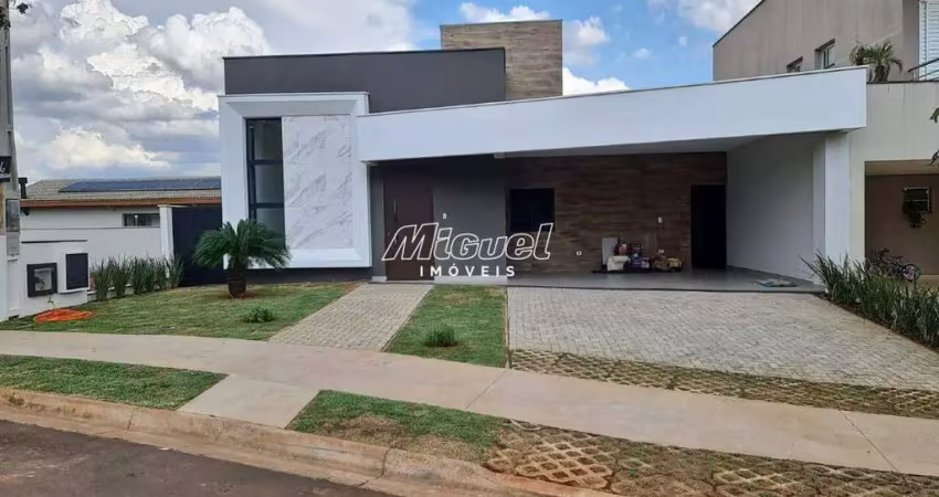 Casa em condomínio, à venda, 3 quartos, residencial villa d'aquila, santa rosa - piracicaba