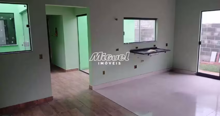 Casa, à venda, 2 quartos, dois córregos - piracicaba