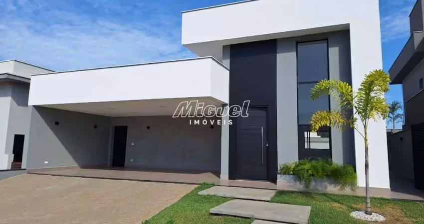 Casa em condomínio, à venda, 3 quartos, condomínio moinho vermelho, conceição - piracicaba