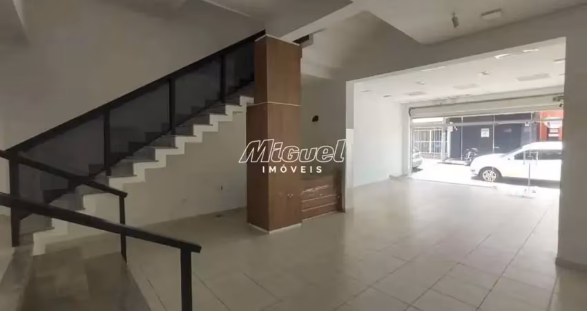 Salão comercial, para aluguel, cidade alta - piracicaba