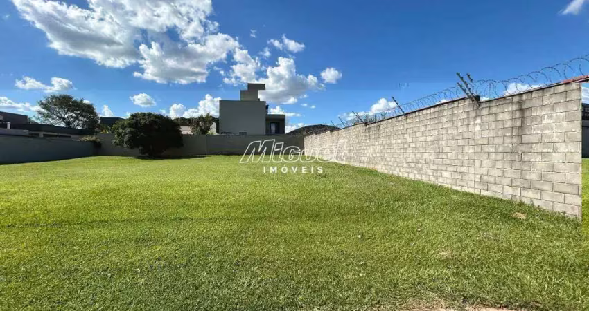 Terreno em condomínio, área total 413,00m² à venda, conceição - piracicaba condomínio moinho vermelho