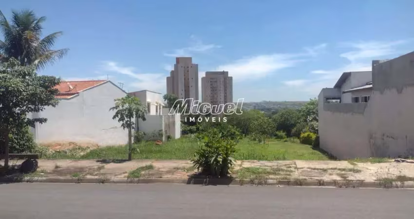 Terreno à venda na Rua Antonio Reinaldo Zanin, Parque Conceição II, Piracicaba