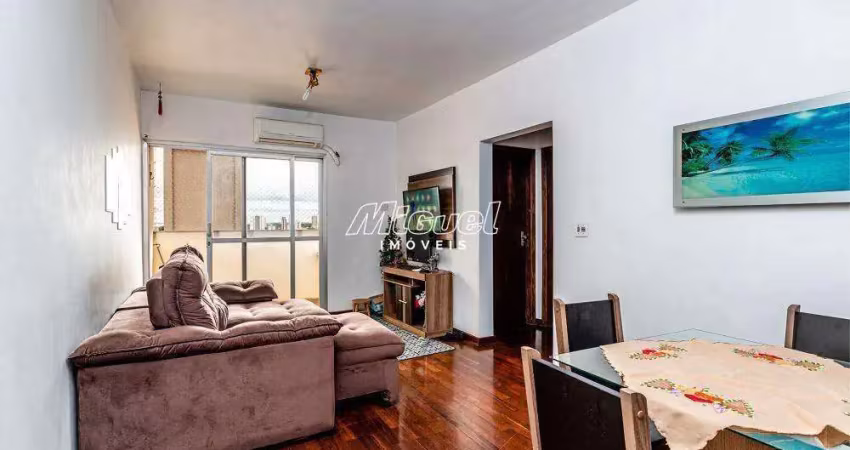 Apartamento, à venda, 2 quartos, condomínio edifício parati, cidade alta - piracicaba