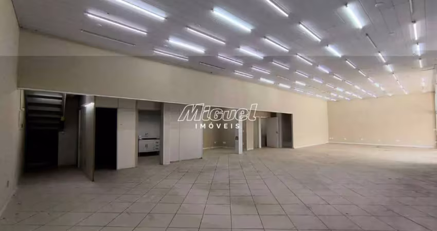 Salão comercial, para aluguel, vila rezende - piracicaba