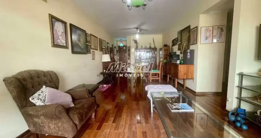 Apartamento, à venda, 3 quartos, condomínio edifício flávia, cidade alta - piracicaba