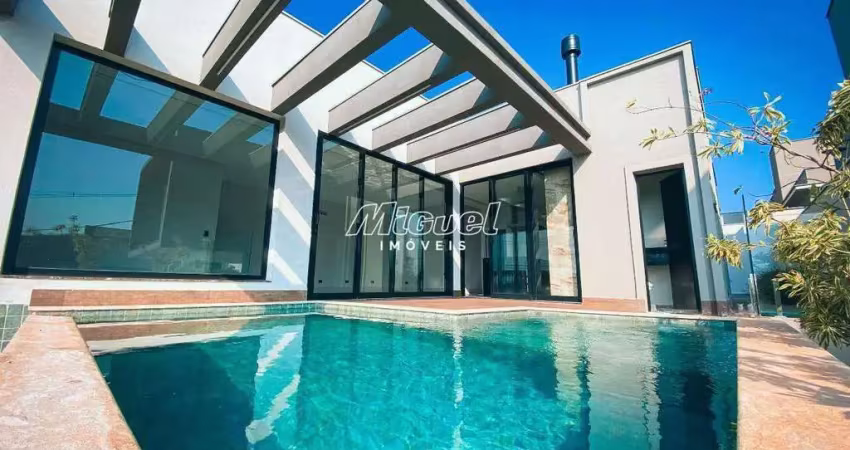 Casa em condomínio, à venda, 4 quartos, residencial villa d'aquila, santa rosa - piracicaba