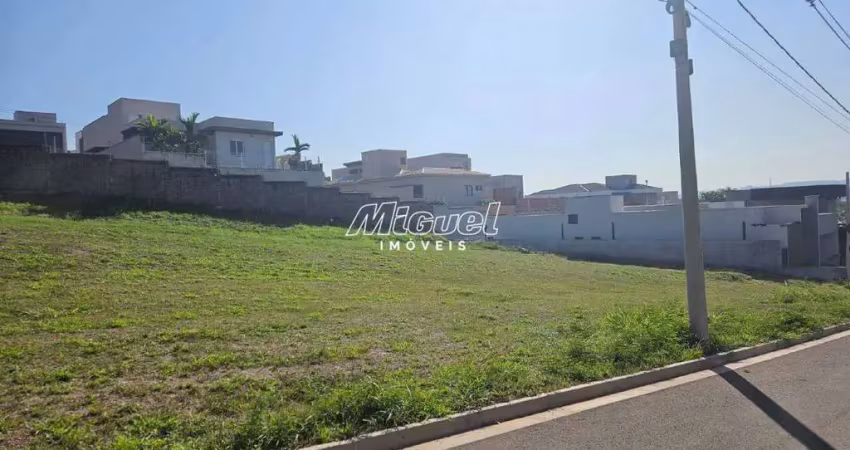 Terreno em condomínio, à venda, residencial damha ii - piracicaba