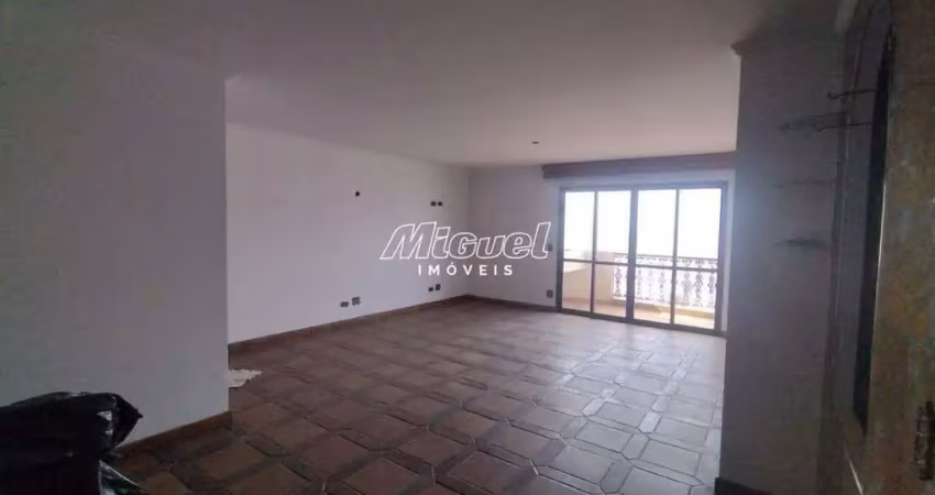Apartamento, à venda, 3 quartos, condomínio edifício marajó, cidade alta - piracicaba