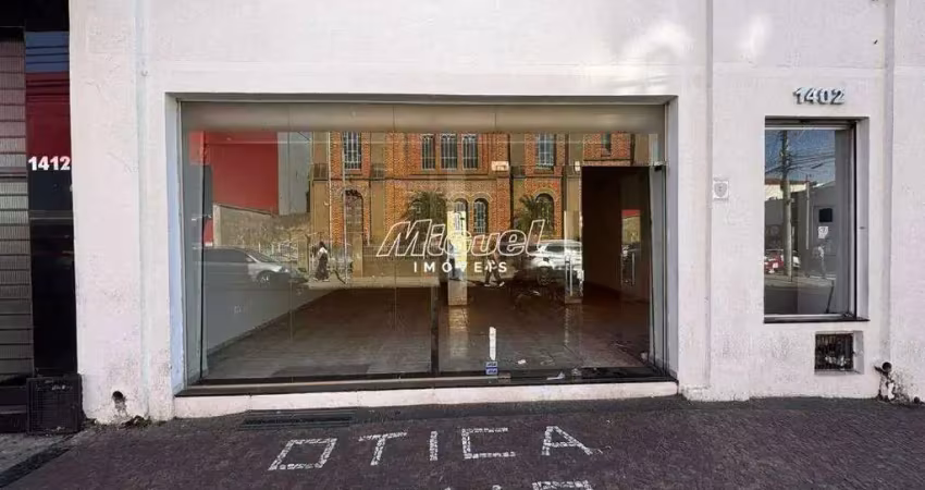 Sala comercial para alugar na Rua Governador Pedro de Toledo, Centro, Piracicaba